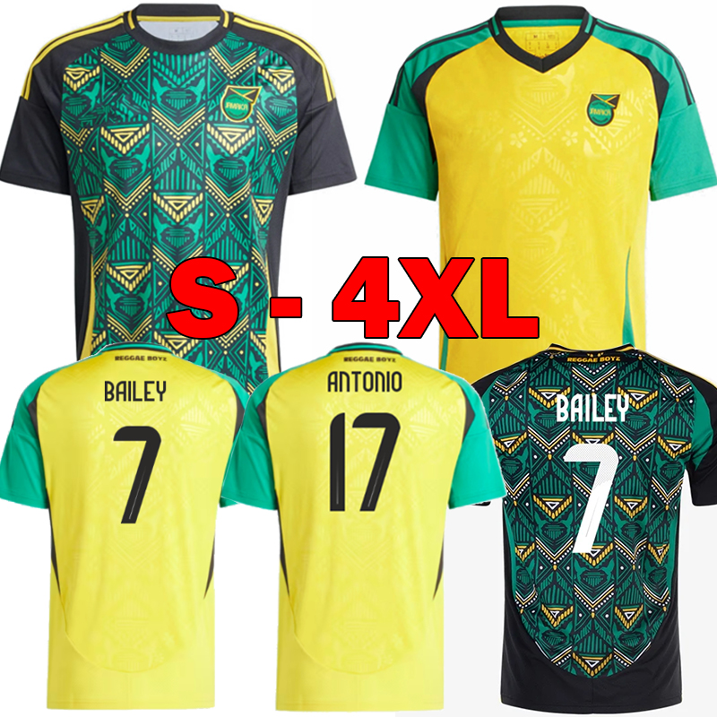 24 25 jamaica soccer jersey S XXXL 4XL 2024 2025 men football shirt national team Leon Bailey Reid Nicholson Morrison Lowe Gray