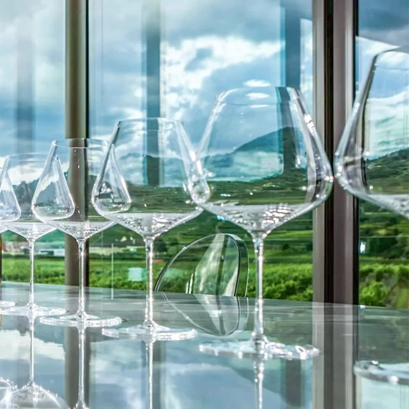 JINYOUJIA Zalto Style Upscale Banquet Crystal Handmade Wine Glass Extremely Thin Masterly Craft Perfect Classics Goblet 240624