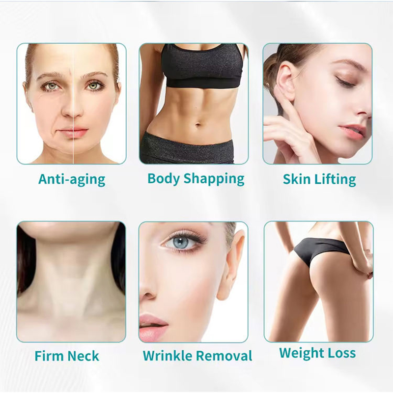 New Technology HIFU Machine Body Tightening Face Lifting High Intensity Focused Ultrasound RF Machine Skin Rejuvenation Wrinkle Removal Machine