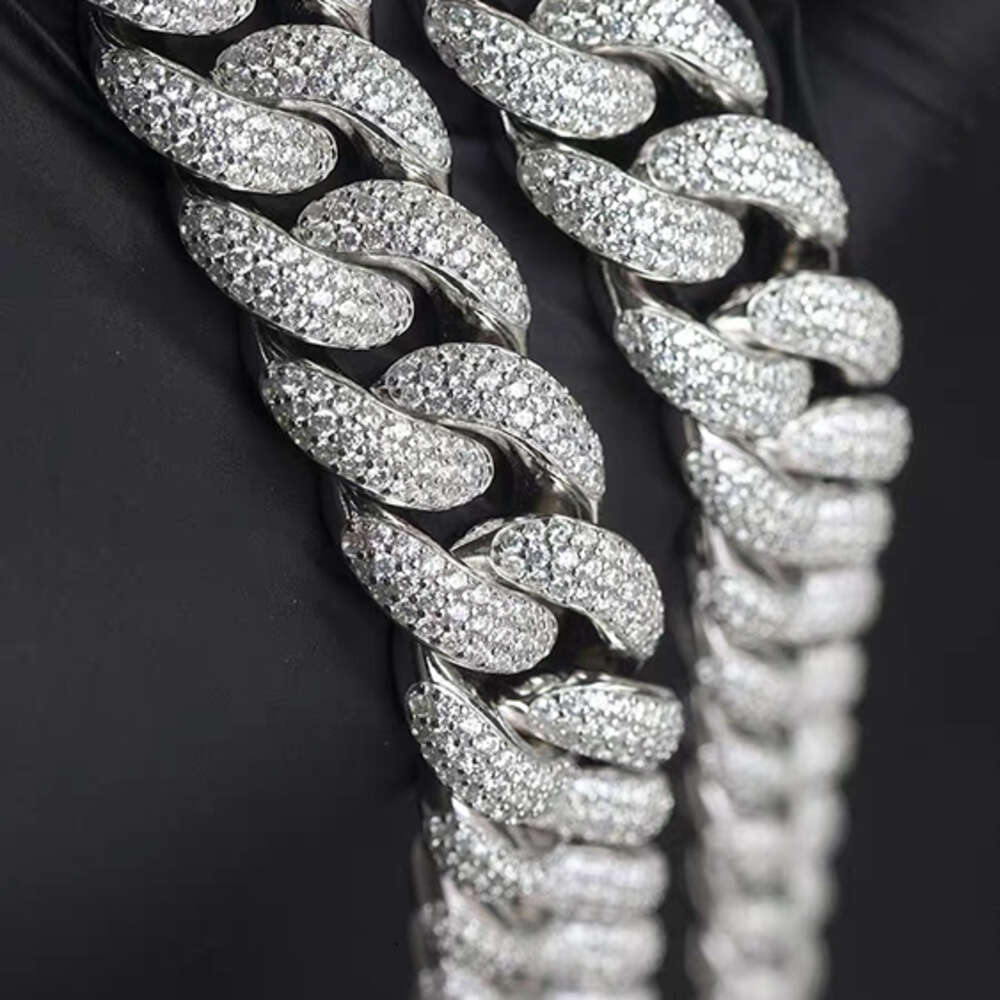 Miami West Coast Copper 13mm Hip Hop Cuban Link Chain Cz Diamond Iced Out Chain