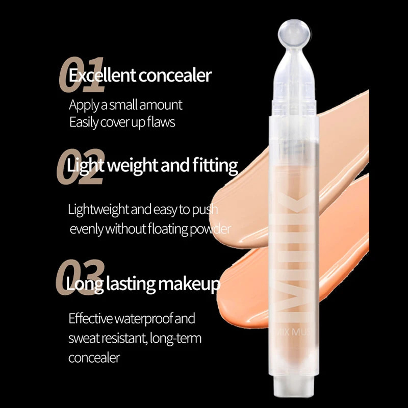 Milk Sunshine Under Eye TintBrighten in One Light Coverage Concealer Multi functional Womens Cosmetics 240711