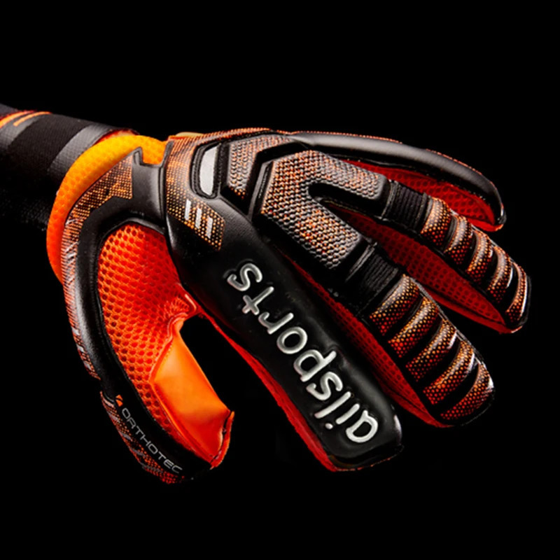 Men Kids Professional Soccer Goalkeeper Gloves Soft Full Latex Slip Strong Protection Football Goal Keeper Gloves 5 Finger Save 240710