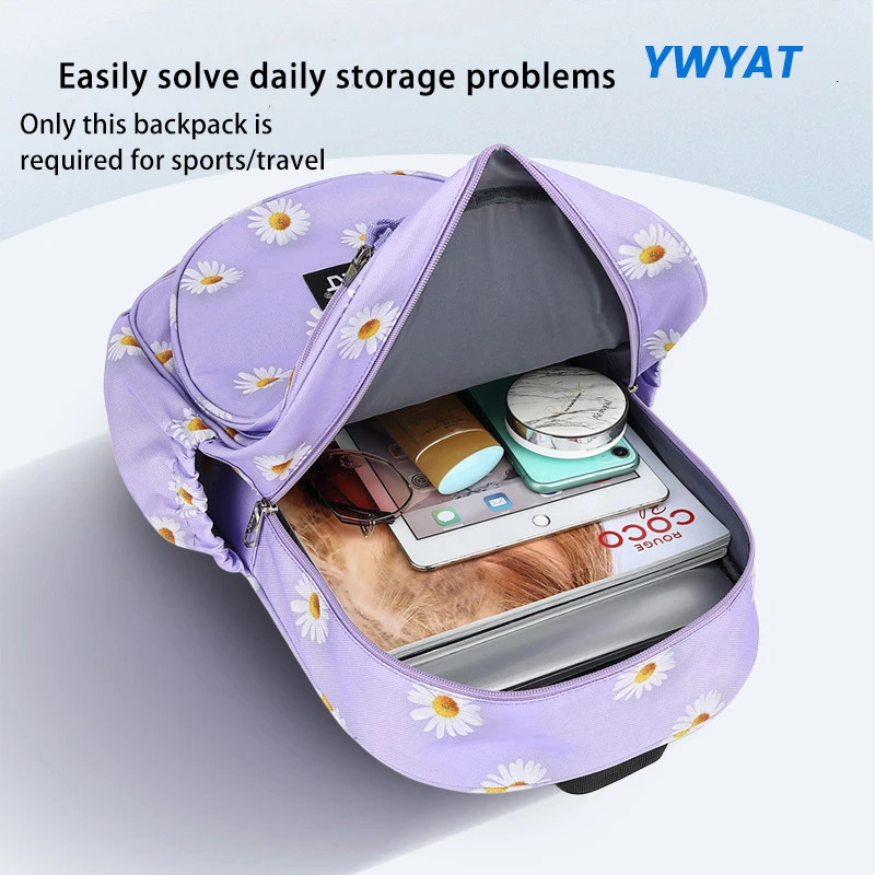 Badminton Backpack with Shoe Compartment Large-capacity Women Men Multifinctional Travel Gym Sports Tennis Racquets Bags 240709
