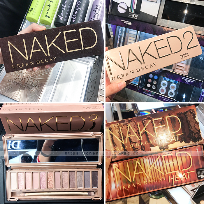 Naked makeup eyeshadow palettes eye shadow pallet 12 color NUDE 1.2.3.5.HEAT CHERRY decay Makeup Naked Palettes chocolate bar