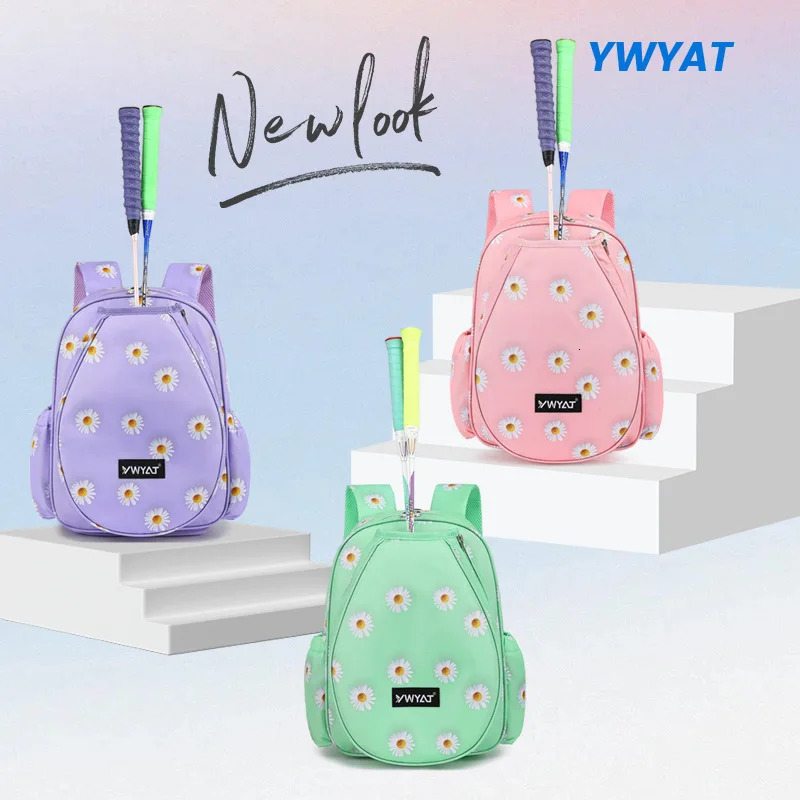 Badminton Backpack with Shoe Compartment Large-capacity Women Men Multifinctional Travel Gym Sports Tennis Racquets Bags 240709