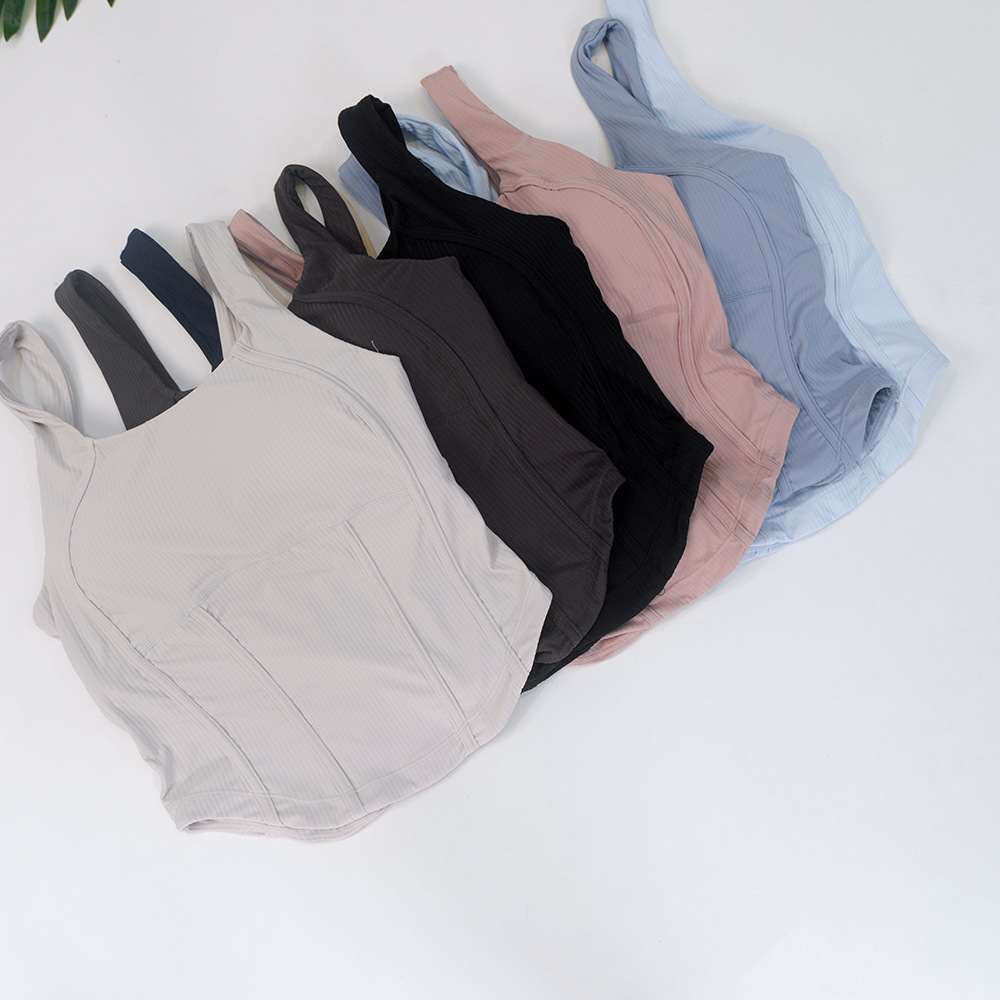 Women Yoga Waist Seamed Bras lingerie EBB Crop Top bralette for Fitness Bras Girl High Elasticity Sport Tank Underwear Running Gym Top Wear 122