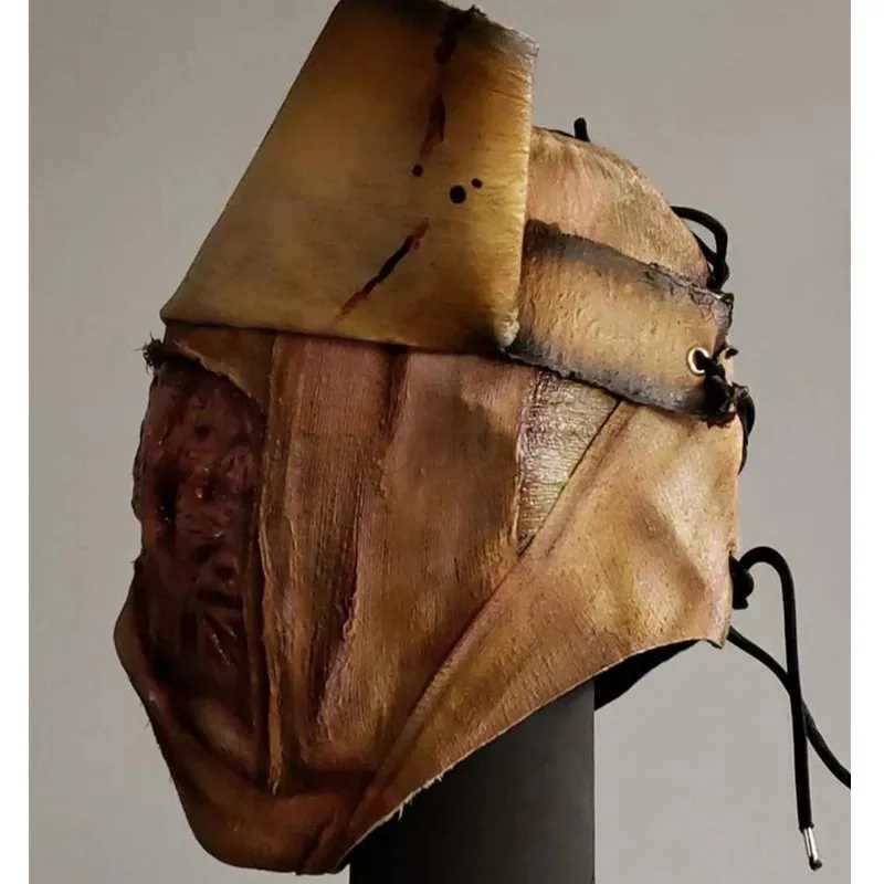 Bulex Hot Game Silent Hill Faceless Nurse Cosplay Mask Horror Bloody Latex Masks Halloween Costume Props for Adult High QualityM240711