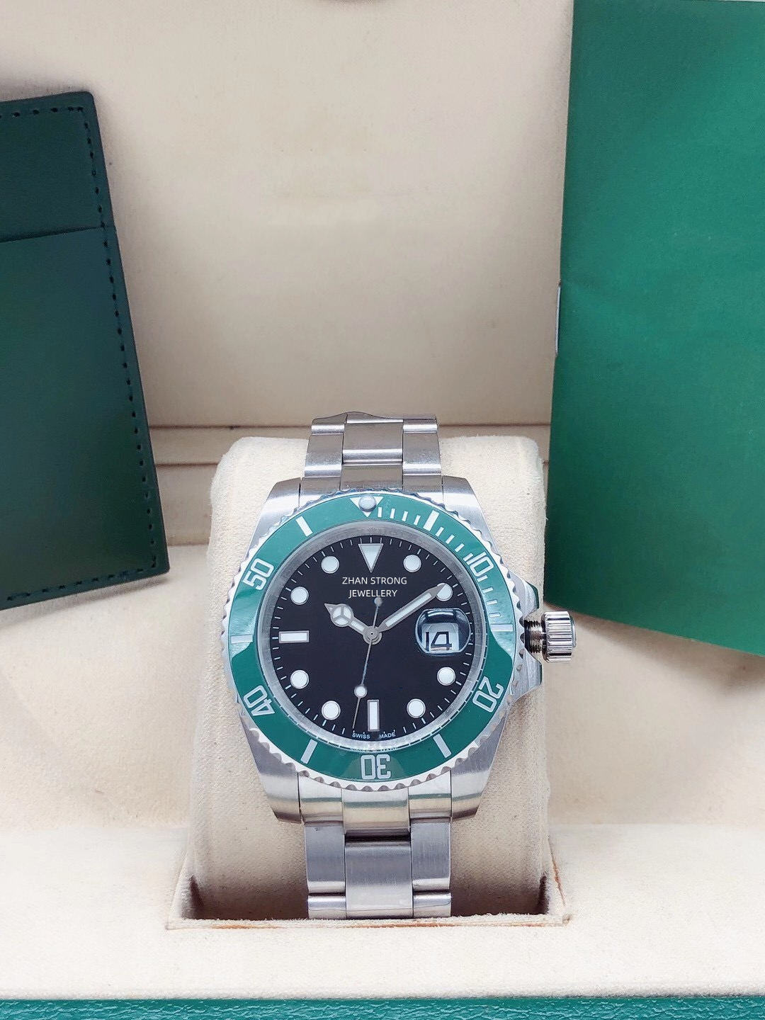 Fashion Mens Watches Classic Ceramic Top Quality Automatic Movement Stainless Steel Mechanical Watches 40mm Sports Waterproof Man Wristwatch