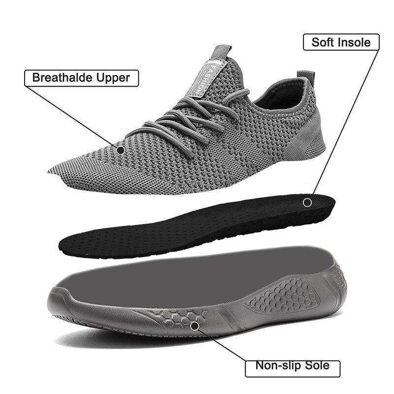Running Comfortable Sport Lightweight Walking Men Sneakers Breathable atillas Flats Jogging Shoes 4 3691a