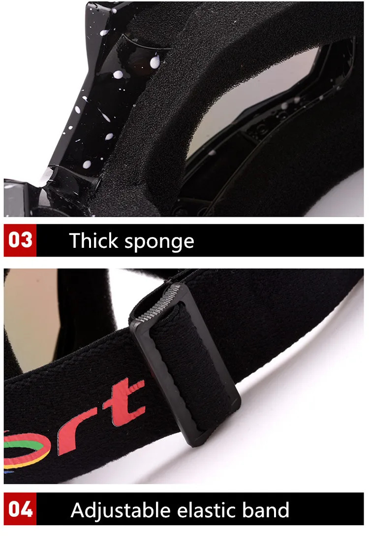 Outdoor Motorcycle Goggles Cycling MX Off-Road Ski Sport ATV Dirt Bike Racing Glasses For Fox Motocross Eyewear Protection Moto 240710