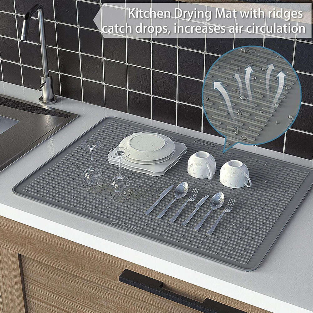 Silicone Guard Extra-Large Heat Resistant Mat For Kitchen Glass Stove Top Cover Ceramic Cooktop Protector