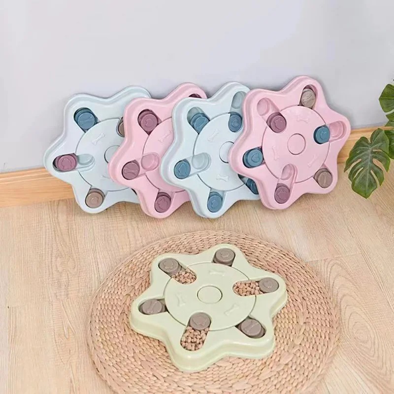 NEW Pet Supplies Dog Feeder Increase Puppy IQ Food Dispenser Interactive Educational Feeding Toys