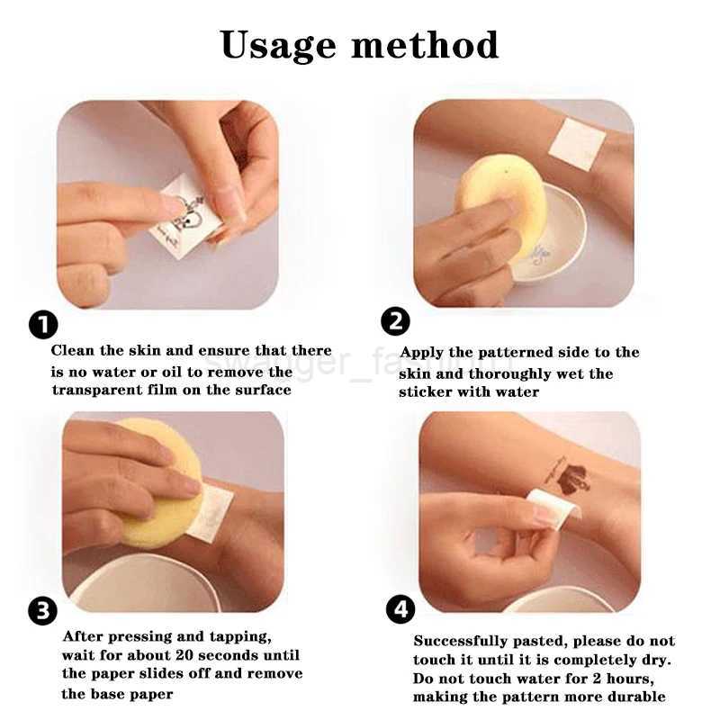 Poker Spades Waterproof Temporary Tattoos Women Fake Tattoo Body Stickers Tatoo Men Festival Tattoo Tatuajes Faux TatouageB240711