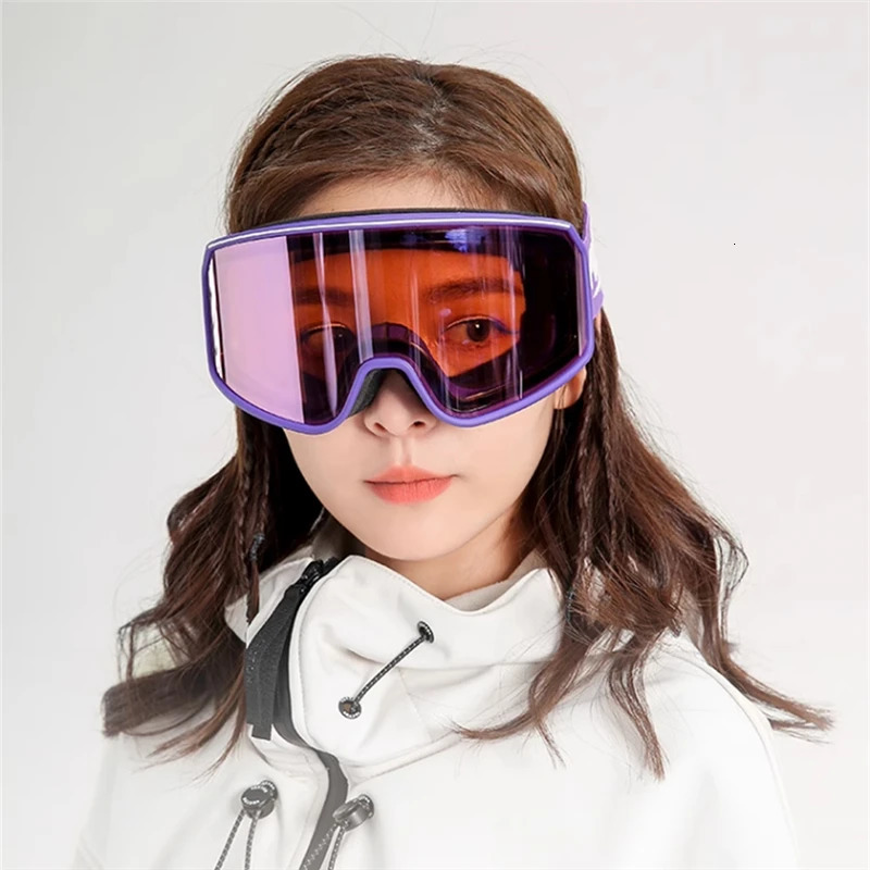 HJC Double Layers Anti-Fog Ski Goggles Snow Snowboard Glasses Snowmobile Eyewear Outdoor Sport Ski Googles gafas para nieve 240710