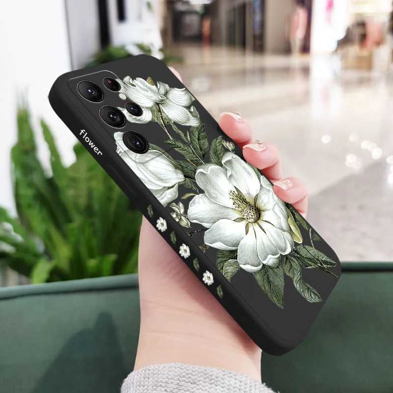 Wild Flowers Phone Case For Samsung Galaxy S24 S23 S22 S21 S20 Ultra Plus FE S10 S9 S10E Note 20 ultra 10 9 Plus Cover M240712