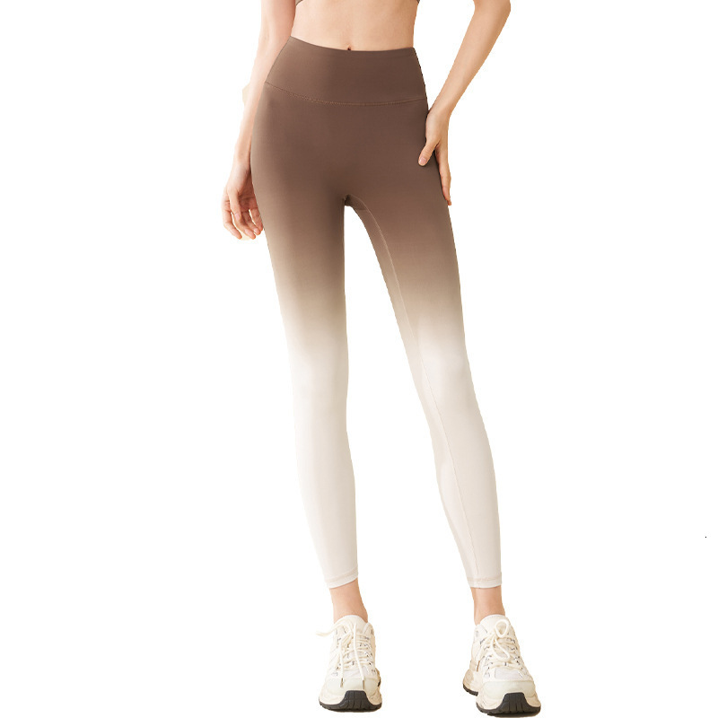 Juyi Tang Gradual Yoga with Waist, Hip Lift, and Abdominal Contraction, High Elastic Shaping, Cloud Like, No Awkwardness Thread Fitness Pants for Wome