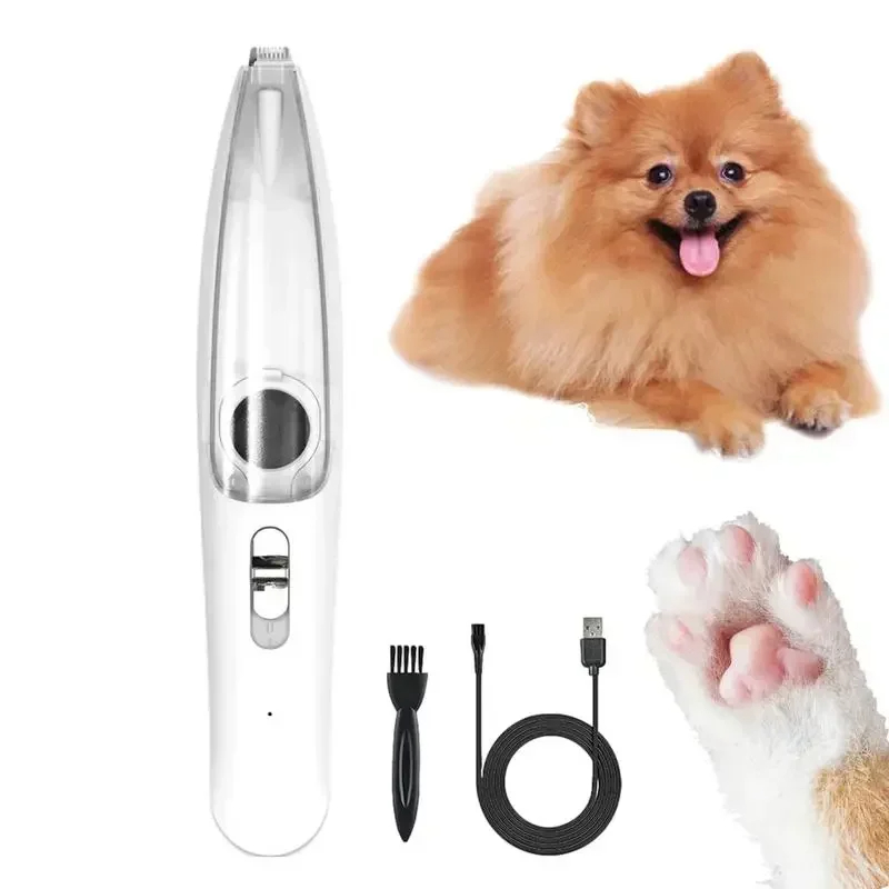 Low Noise Dog Hair For Paw Fur Grooming Vacuum Pet Hair Cutting Machine Trimmer Shaver For Dog Cats Eyes Ears Face new