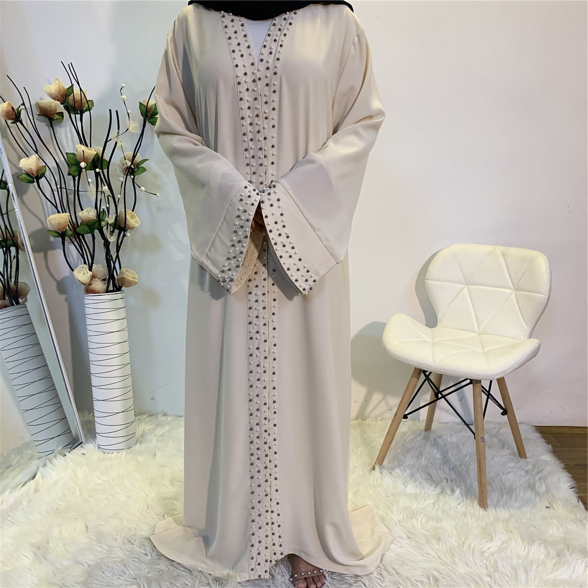 New african dresses for women Dingzhu Muslim tie up cardigan robe femme robe africaine bazin riche ankara plus size dress
