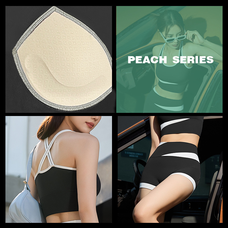 Summer Short Tight Fashion Set High Waist Naked Training Running Fitness Yoga Clothing Designer Workout Clothe for Woman Womens Workout Clothe