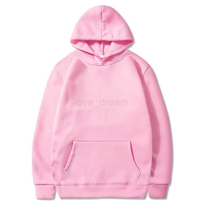 Mens Hoodies Women Pullover Spring Autumn Casual Hoodie Sweatshirts Solid Color Hoodies Oversize Sweatshirt For MaleXJ240812