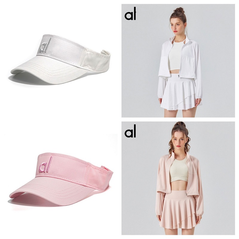 fashion yoga visor designer summer sun hat women's sun protection clothes UV-proof breathable top quick drying sports golf short skirt