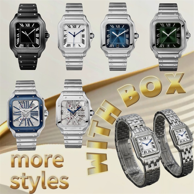 designer watch men stainless steel women sapphire automatic nical date 22mm 27mm womens watches with box