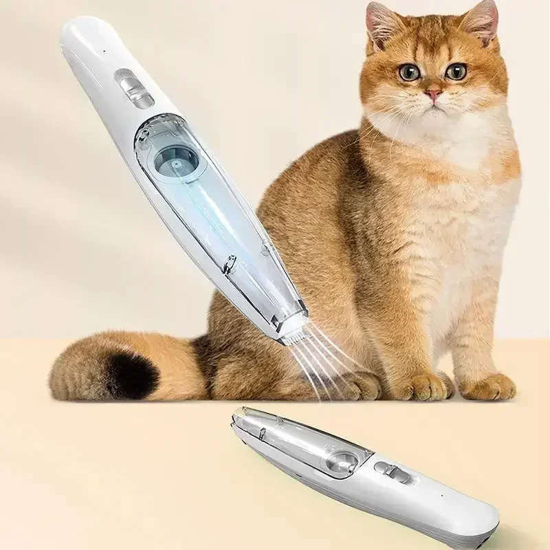 Low Noise Dog Hair For Paw Fur Grooming Vacuum Pet Hair Cutting Machine Trimmer Shaver For Dog Cats Eyes Ears Face new