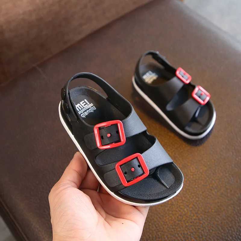 Kids Sandals Boys Girls Beach Shoes Soft Lightweight Closed-Toe Outdoor Childrens Toddler Sandasl for Baby Shoes Summer W250221