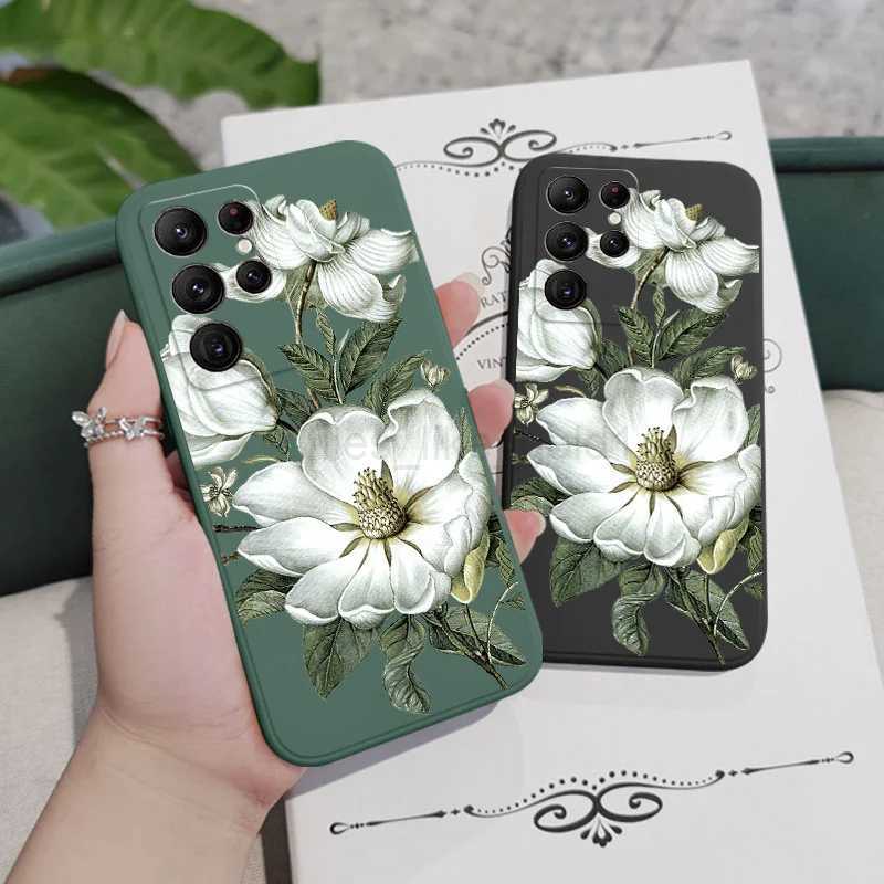 Wild Flowers Phone Case For Samsung Galaxy S24 S23 S22 S21 S20 Ultra Plus FE S10 S9 S10E Note 20 ultra 10 9 Plus Cover M240712