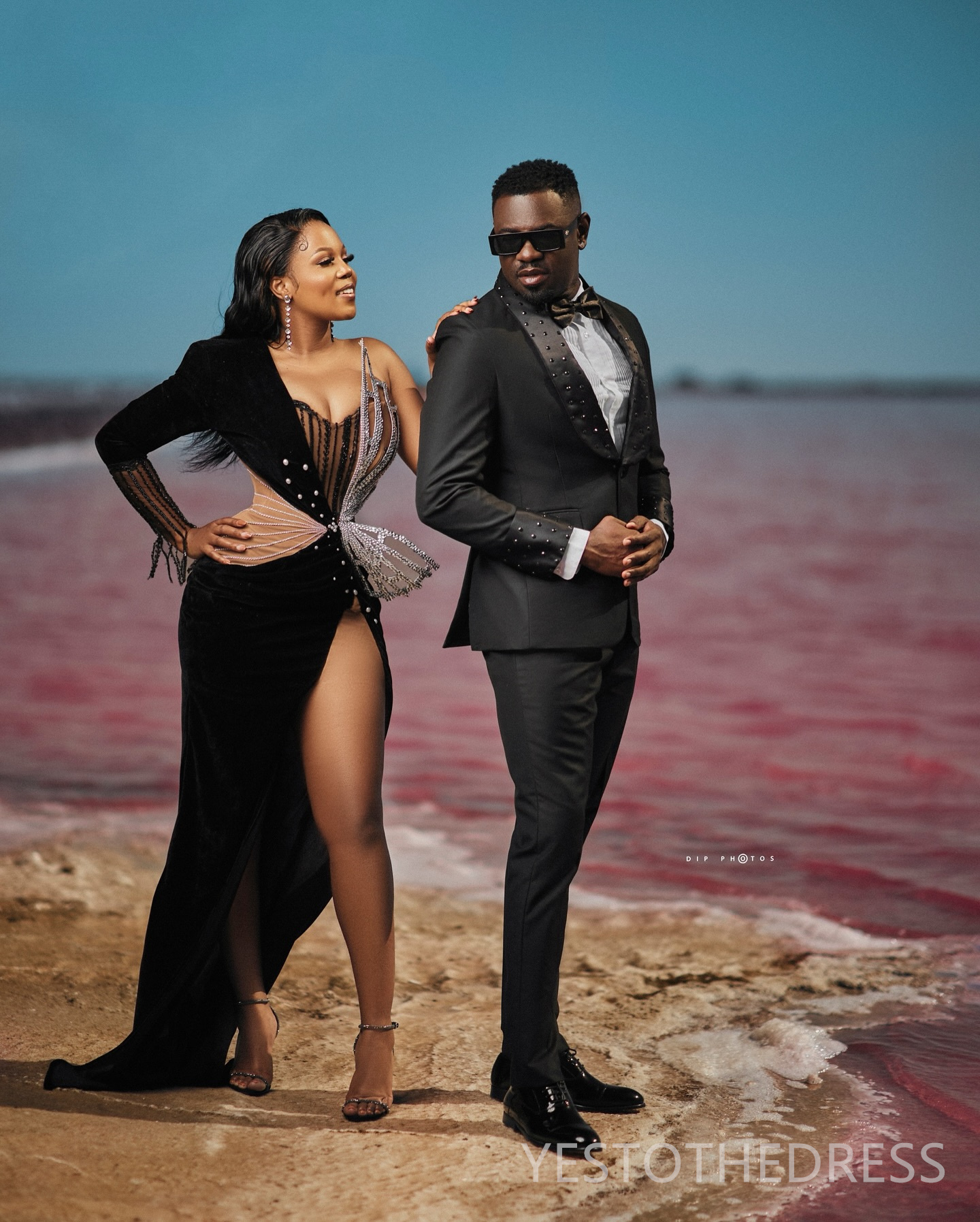 R&W 2024 Mixed Color Prom For Special Ocns One Shoulder Promdress Evening Dresses Elegant Illusion Side Split Beaded Birthday Dress Vestido De Gala AM