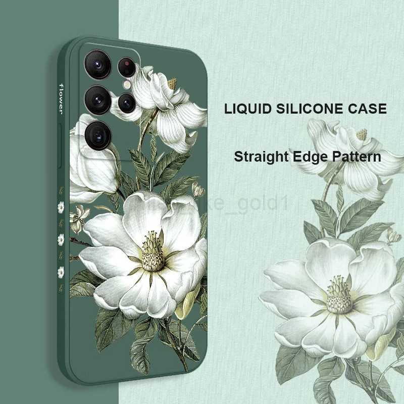Wild Flowers Phone Case For Samsung Galaxy S24 S23 S22 S21 S20 Ultra Plus FE S10 S9 S10E Note 20 ultra 10 9 Plus Cover M240712