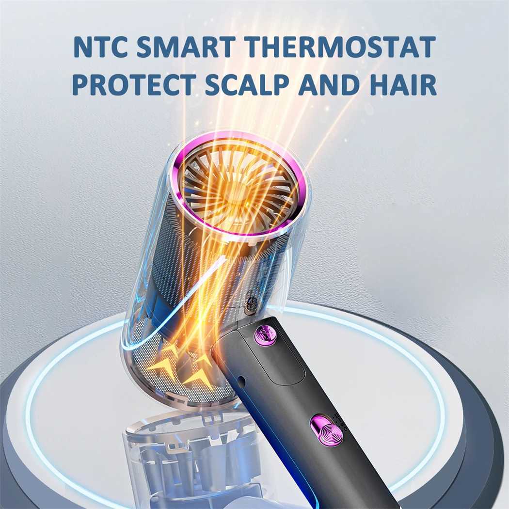 Hair dryer Household anion high-speed hot cold air high power Internet celebrity hair dryer hair salon W241018