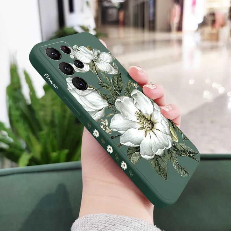 Wild Flowers Phone Case For Samsung Galaxy S24 S23 S22 S21 S20 Ultra Plus FE S10 S9 S10E Note 20 ultra 10 9 Plus Cover M240712