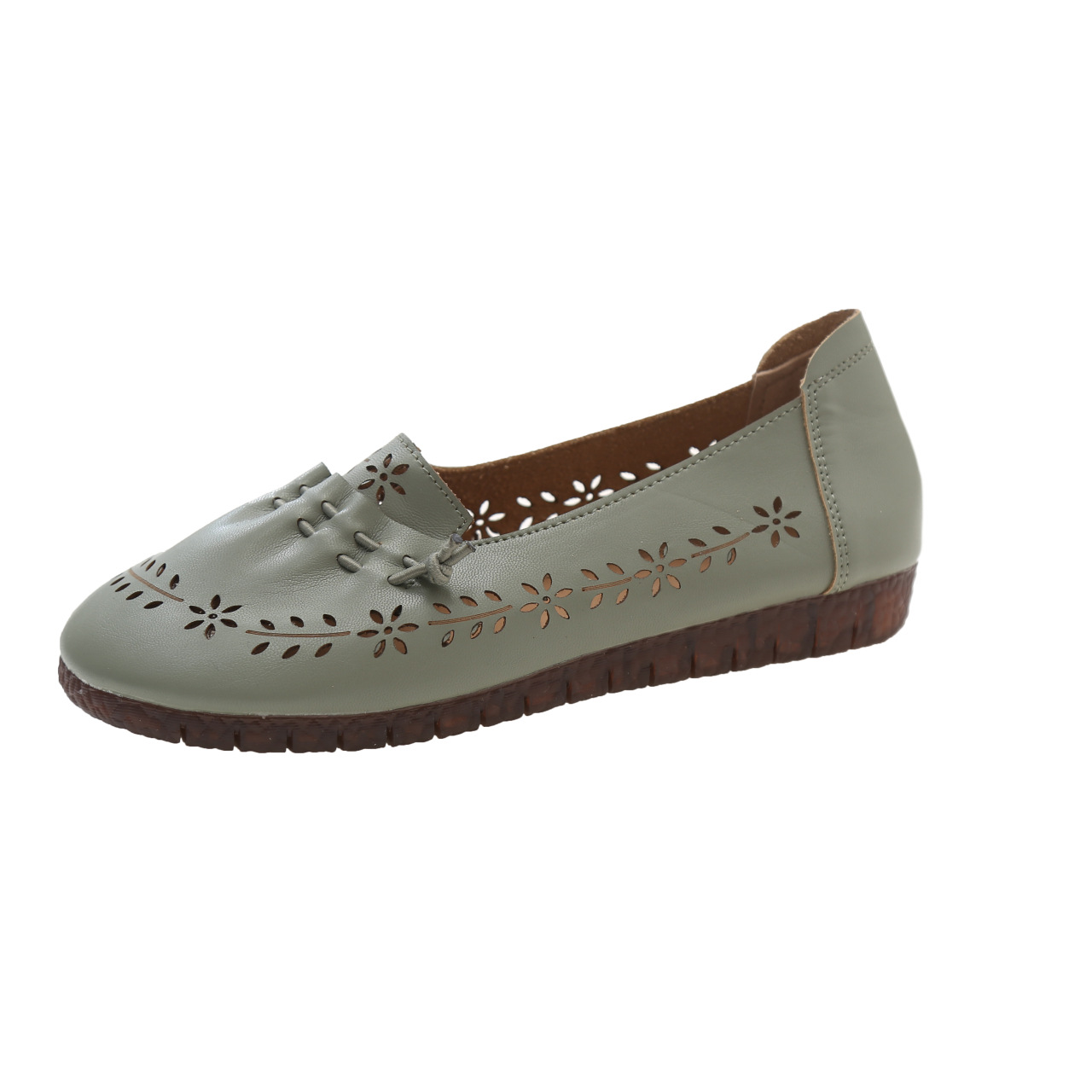 Casual Ddmysports Women Shoes Flat Bottom New Ollow Design Versatile Triple Beige Free Shipping Outdoor