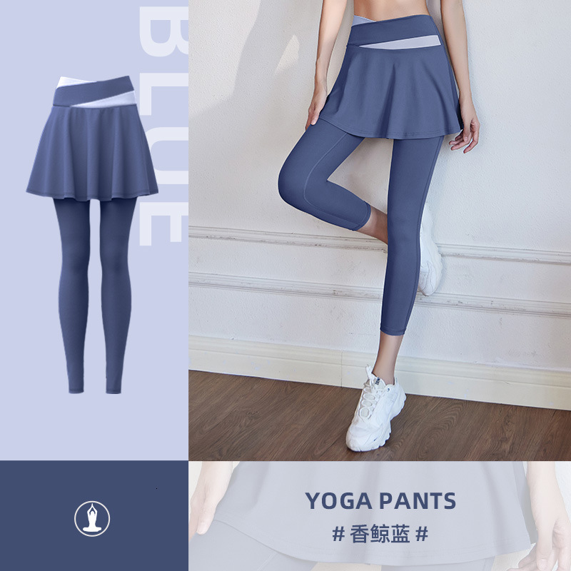 Juyi Tang Colorful Fitness Running High Waist Lift Tight Anti Walking Light Block Hip Fake Two Yoga Pants Yoga Top Yoga Jackets for Women Full Zip