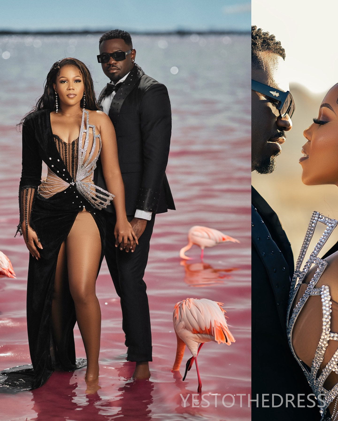 R&W 2024 Mixed Color Prom For Special Ocns One Shoulder Promdress Evening Dresses Elegant Illusion Side Split Beaded Birthday Dress Vestido De Gala AM