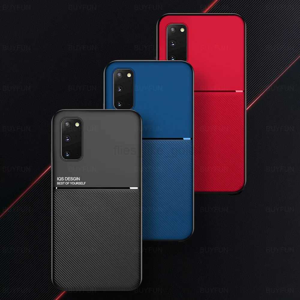 for samsung case Matte Magnetic Car Holder Phone Case For Samsung s20fe Cases Samsun galaxy s20 s 20 fe 20fe fundas coverM240712