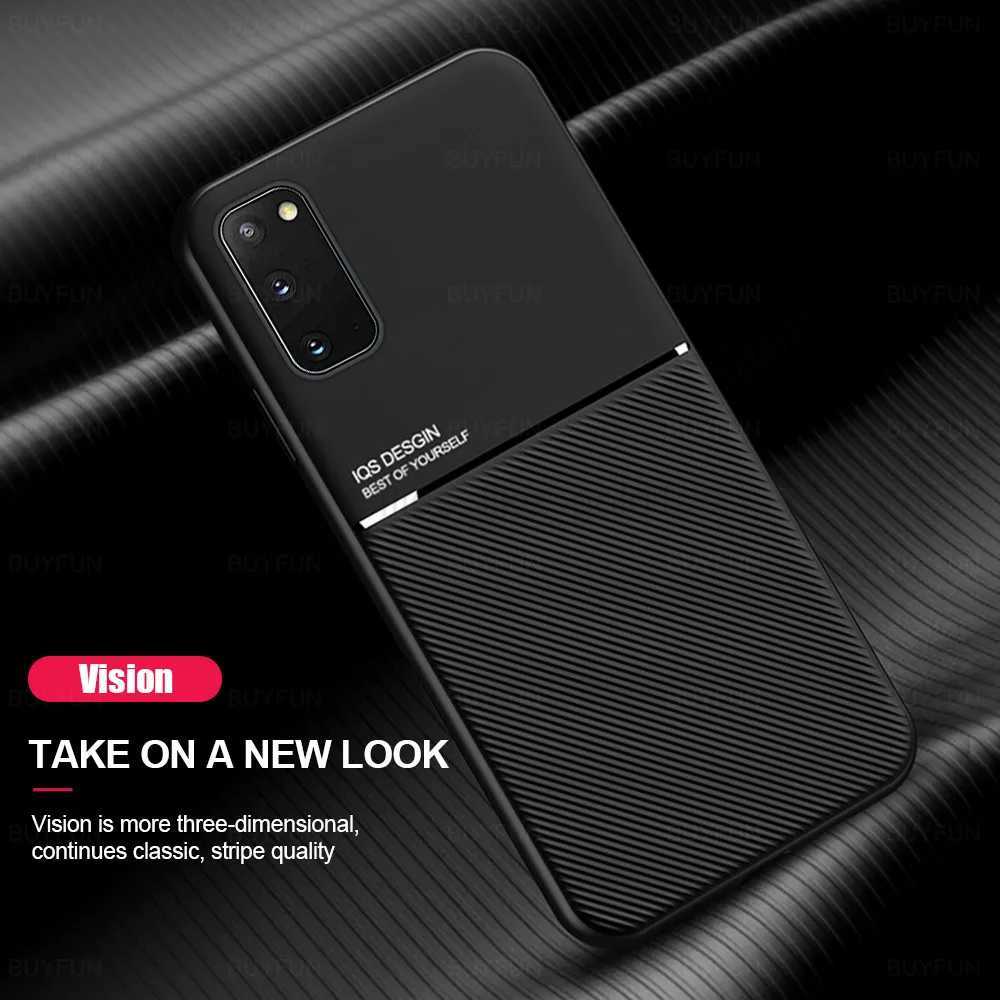 for samsung case Matte Magnetic Car Holder Phone Case For Samsung s20fe Cases Samsun galaxy s20 s 20 fe 20fe fundas coverM240712