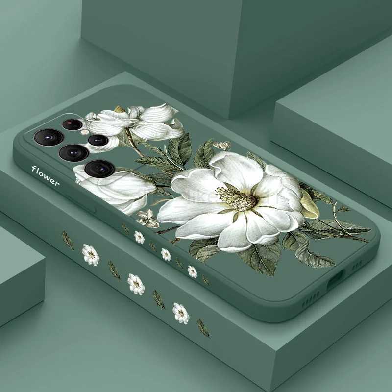 Wild Flowers Phone Case For Samsung Galaxy S24 S23 S22 S21 S20 Ultra Plus FE S10 S9 S10E Note 20 ultra 10 9 Plus Cover M240712