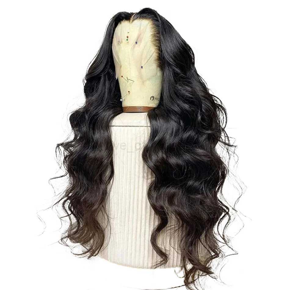 Body Wave Lace Front Wigs 360 Full Lace Wig Indian Hunan Hair 13x4 13x6 Lace Frontal Wig For Black Women Pre Plucked MYLOCKMEM240712