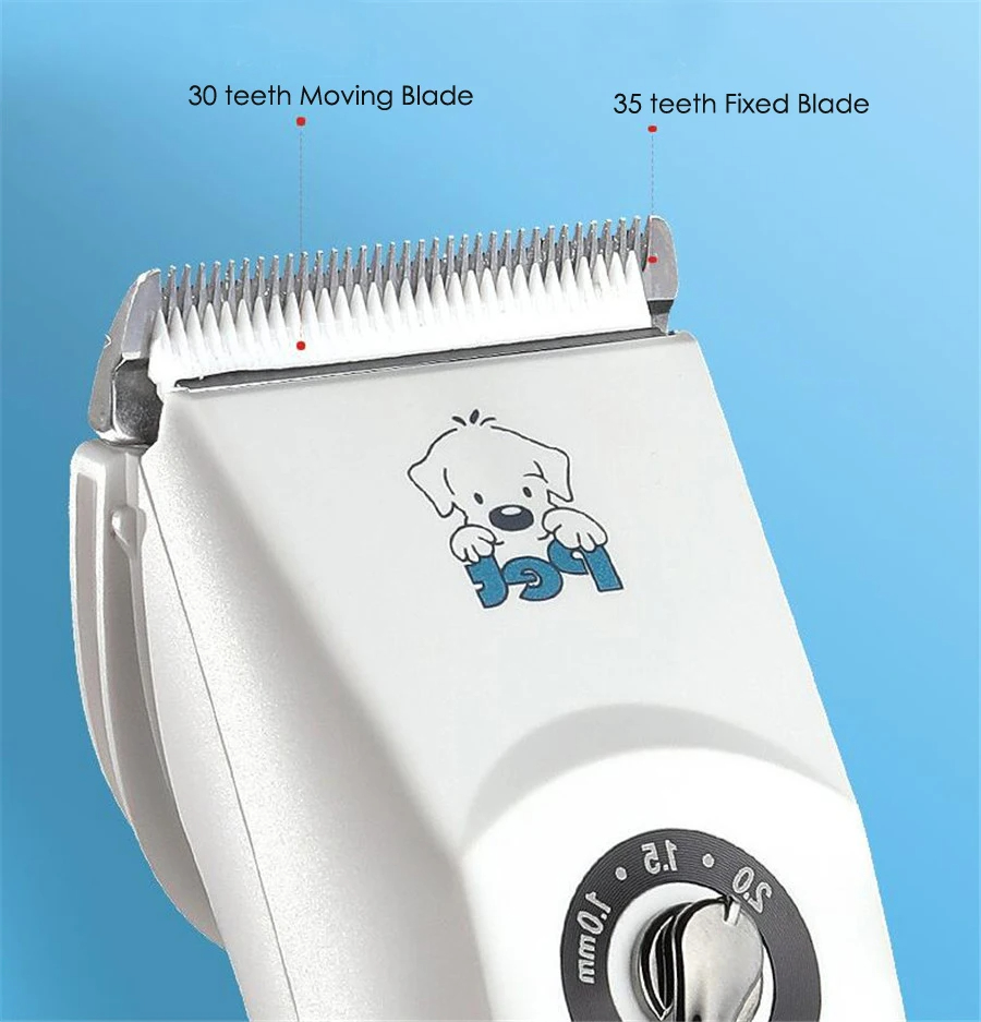 Original CP9700 Dog Hair Clipper Rechargeable Pet Trimmer 5 Speeds Dog Clippers Electrical Cat Grooming Shaver Haircut Machine