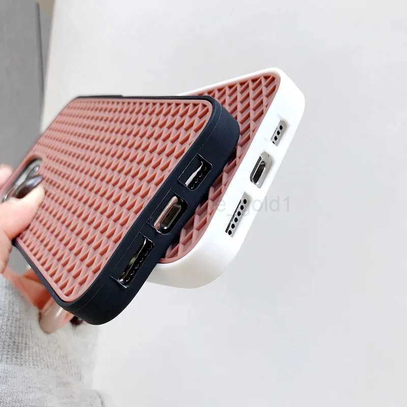 Classic Van Sole Phone Case For IPhone11 12 13 14 15Pro Max X Xs Xr 8 Plus Soft Silicone Waffle Shoe Shockproof Back Cover CasesM240712