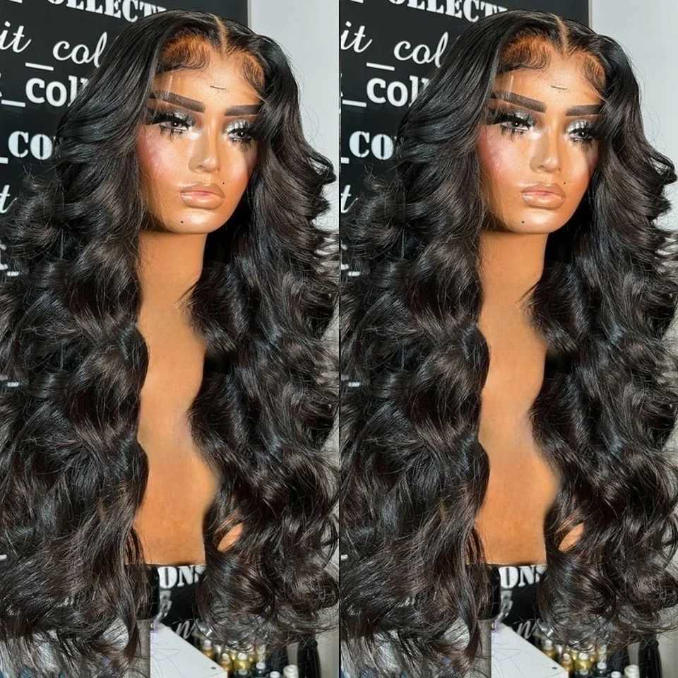 30 34 Inch Body Wave Lace Front Wig 13x4 13x6 Hd Lace Frontal Wig 4x4 5x5 Closure Lace Wigs 6x4 7x5 Glueless WigsM240712