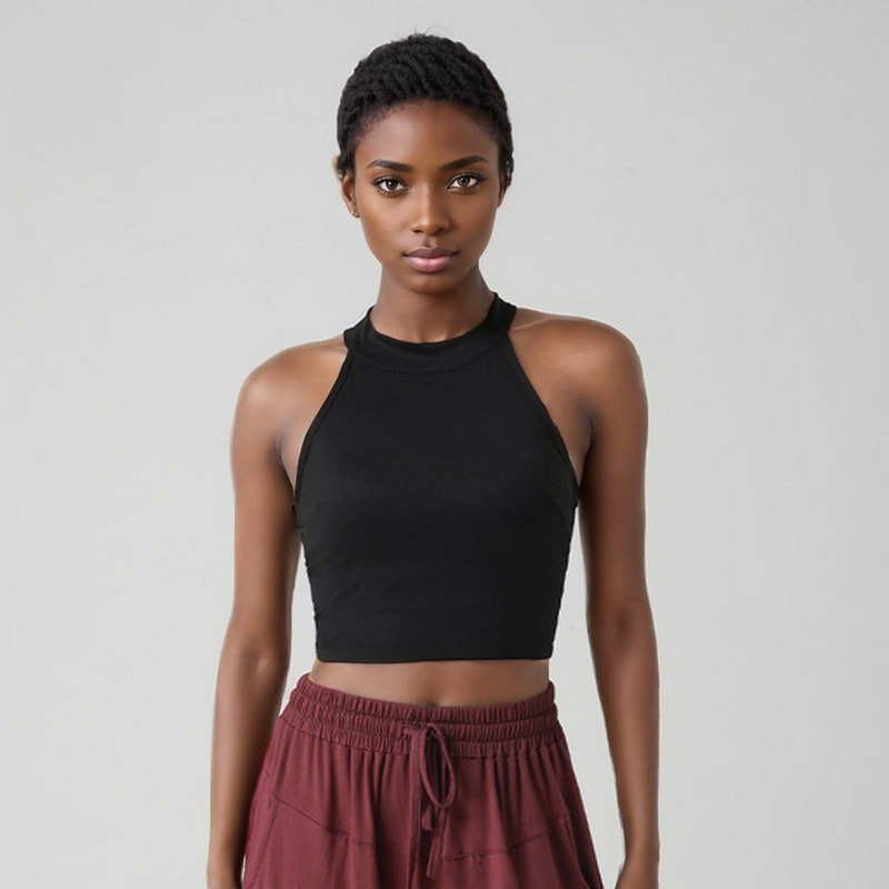 Designer Yoga Bra Tank Tops Womens Sports Bras Medium Impact Seamless Delight High Neck Bra Vest on-trend Longline Silhouette Sleek Back Lounge To Locust Hot Girl Tank