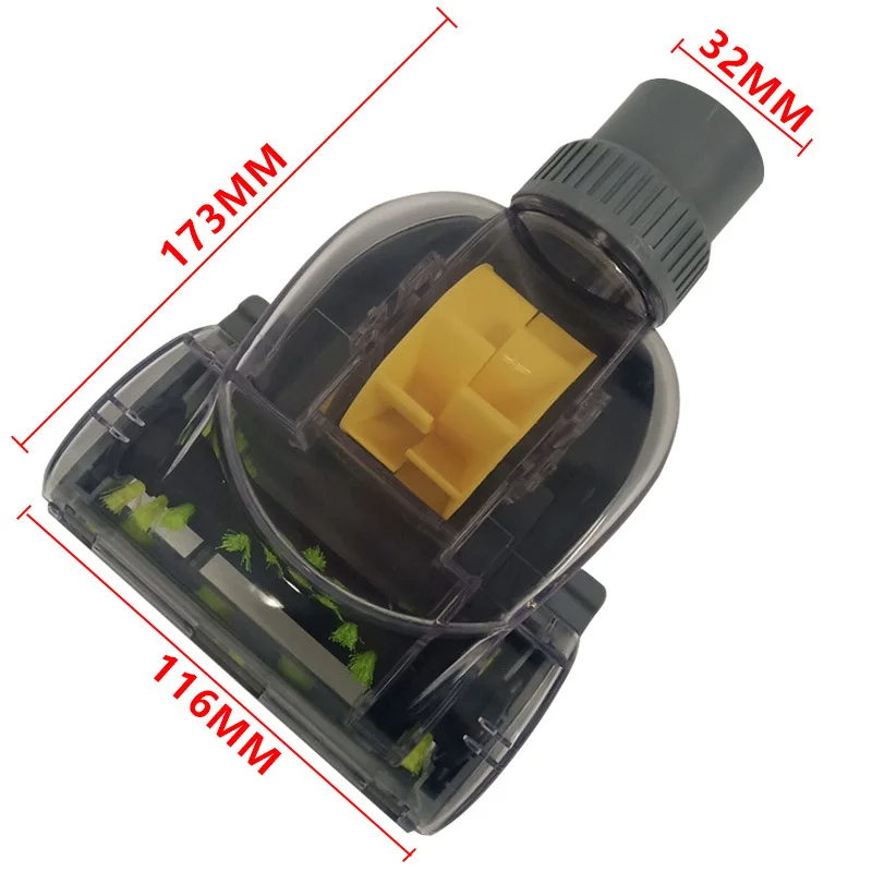 32mm 35mm Plastic Pet Hair Remover Sofa Turbo Brush Mite removal brush For Vacuum Dust Collector Cleaner Vacuum Cleaner Parts