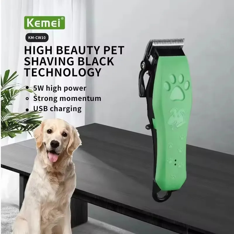 Pet Grooming Hair Clippers Cordless Electric Dog Pet Clipper Rechargeable Cat Hair Trimmer For Dogs Adjustable