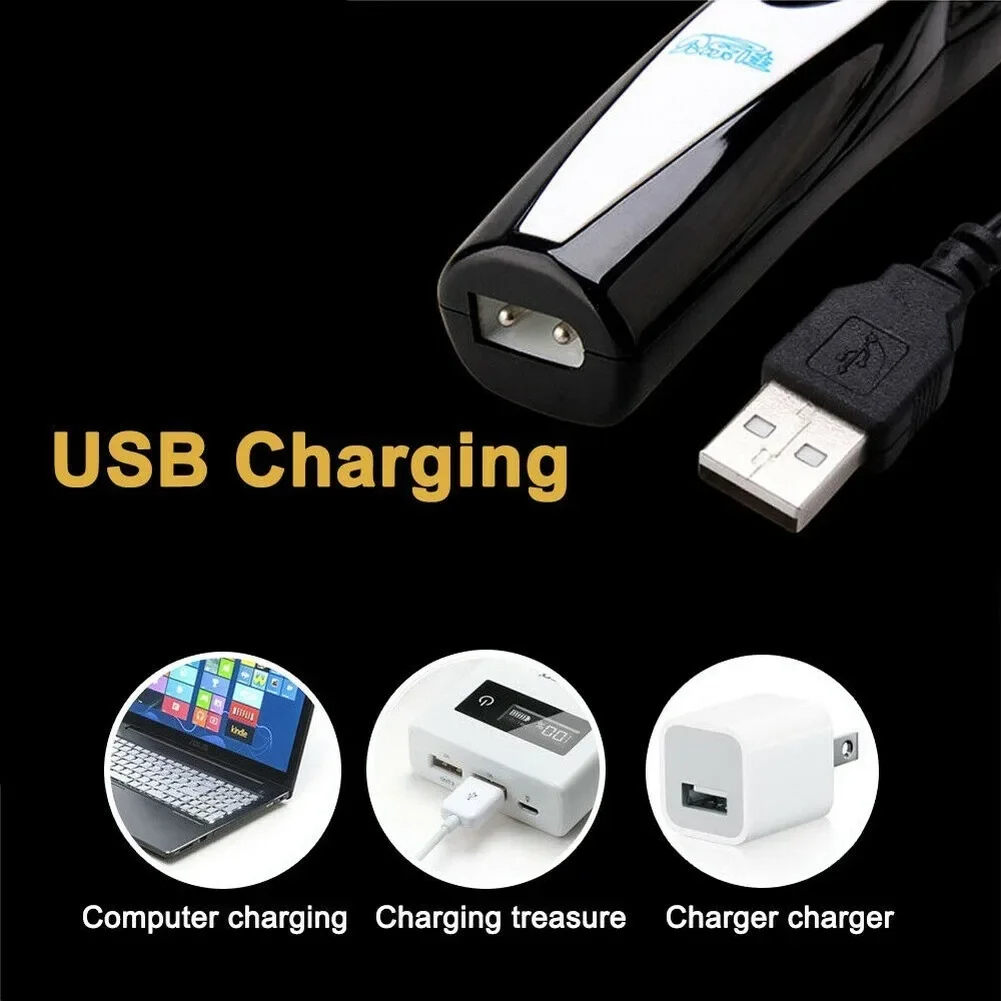 Pet Nail Hair Trimmer Grinder Cat Dog Grooming Tool Electrical Shearing Cutter USB Rechargeable Dog Haircut Paw Shaver Clipper