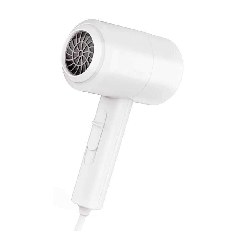Mini portable hair dryer compact travel fan overheating voltage 2-heat setting lightweight and professional for children W241018
