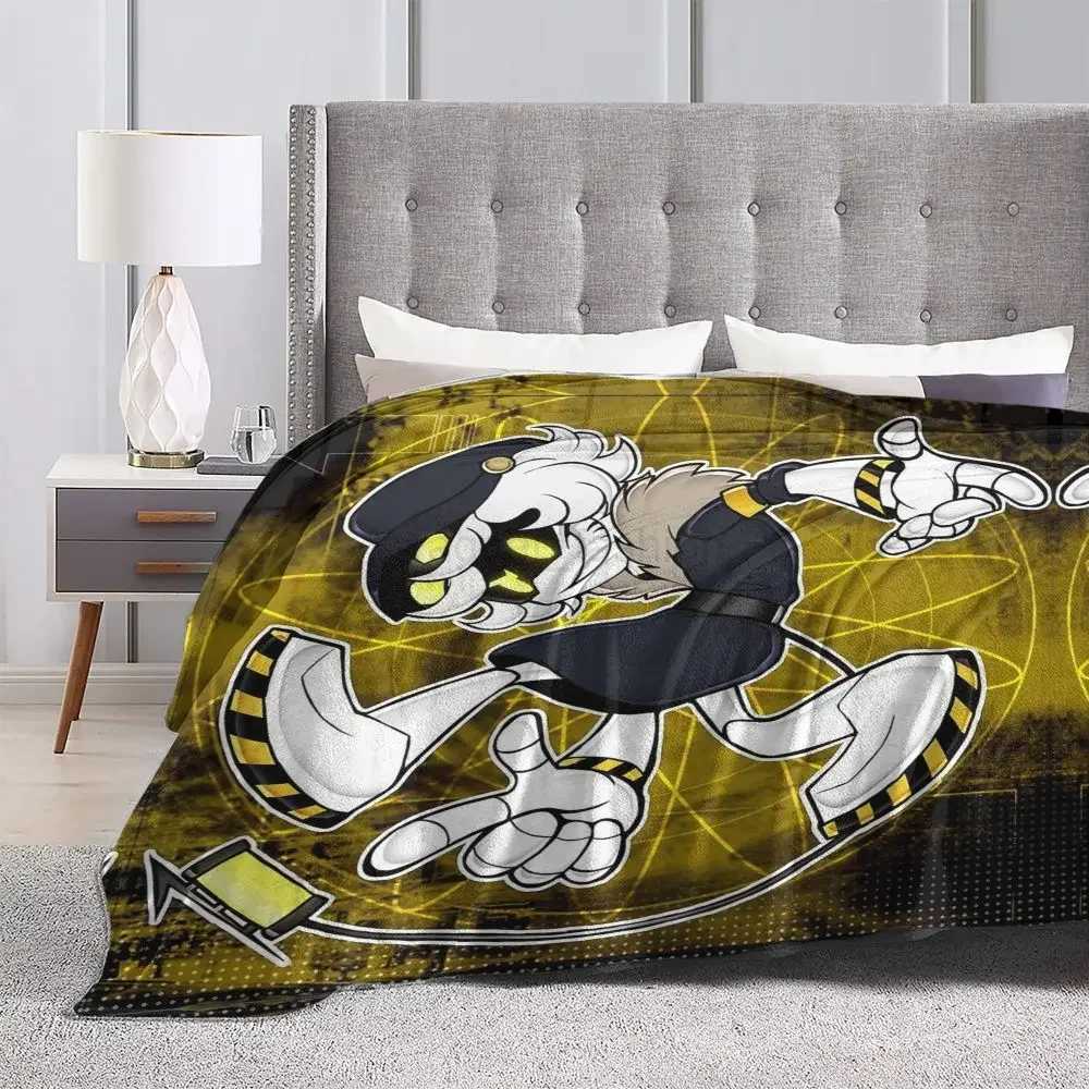 Horror Murder Drones Blanket Velvet Uzi Doorman Games Super Soft Throw Blanket for Outdoor Travel Bedroom QuiltB270712Blanket