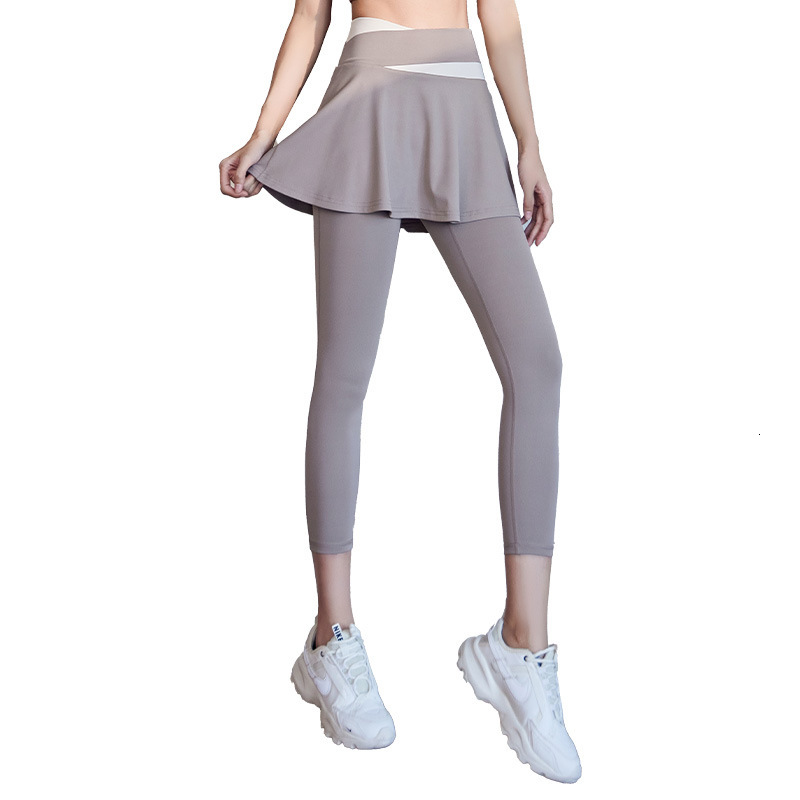 Juyi Tang Colorful Fitness Running High Waist Lift Tight Anti Walking Light Block Hip Fake Two Yoga Pants Yoga Top Yoga Jackets for Women Full Zip